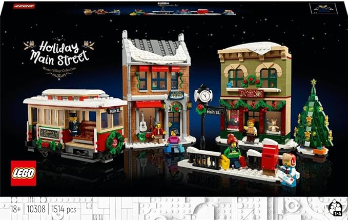 LEGO Creator Expert - Weihnachtlich geschmückte Hauptstraße LEGO Creator Expert - Weihnachtlich geschmückte Hauptstraße