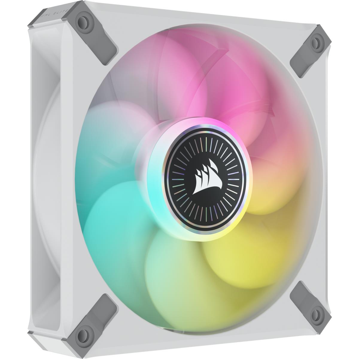 Corsair iCUE ML120 RGB ELITE Computergehäuse Ventilator 12 cm Weiß 1 Stück(e)