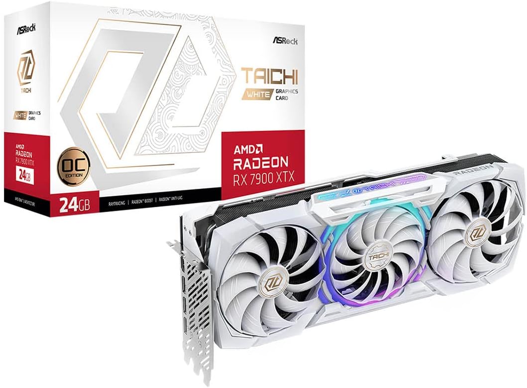 ASRock RX 7900XTX Taichi White 24GO DDR6 - Grafikkarte - PCI-Express