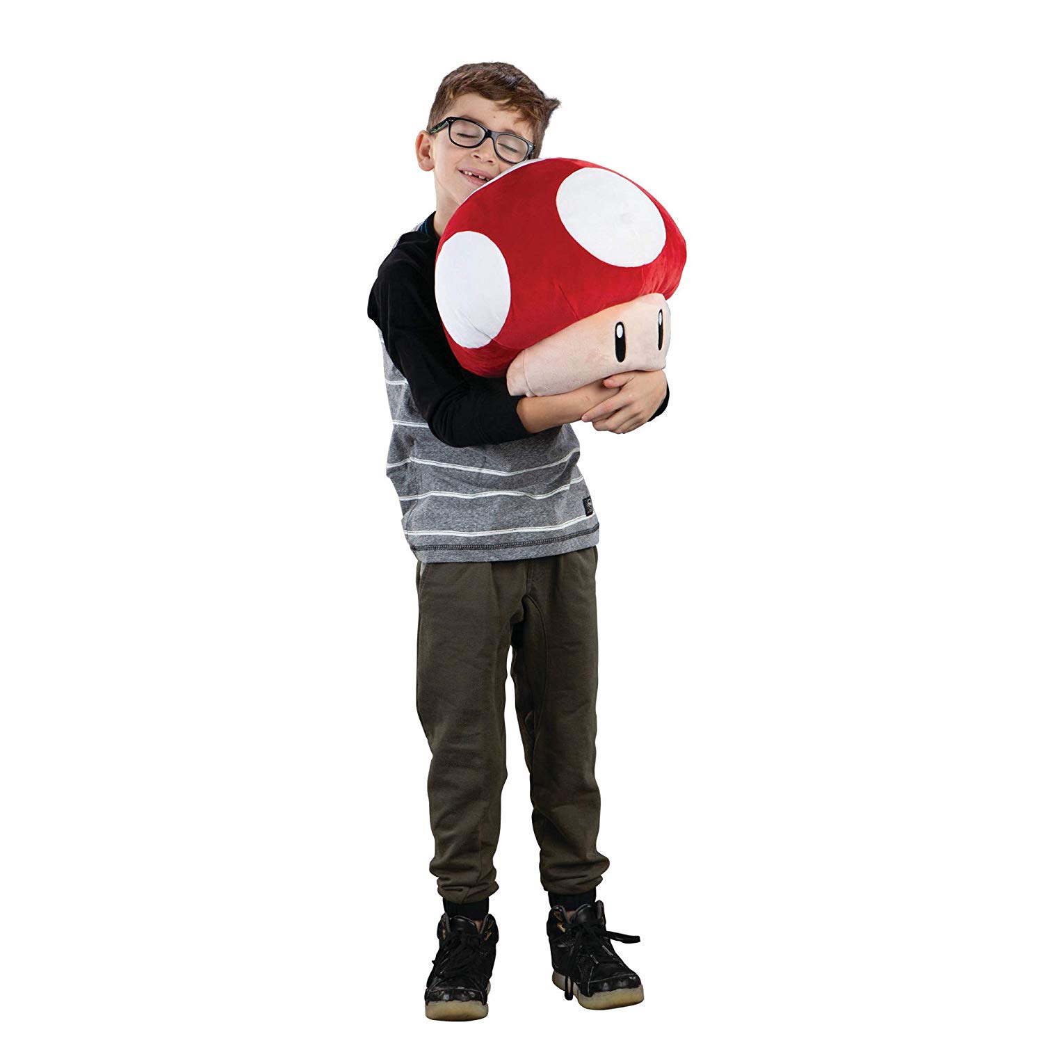 Nintendo Plüsch - T12955 - Mario Kart Red Mushroom - Plüschkissen Nintendo Plüsch - T12955 - Mario Kart Red Mushroom - Plüschkissen