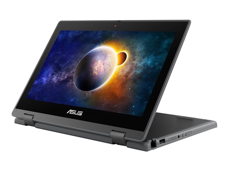 ASUS BR1100FKA-BP0491RA - Flip-Design - Intel Pentium Silver N6000 / 1.1 GHz - Windows 10 Pro National Academic - UHD Graphics - 4 GB RAM - 64 GB eMMC - 29.5 cm (11.6")