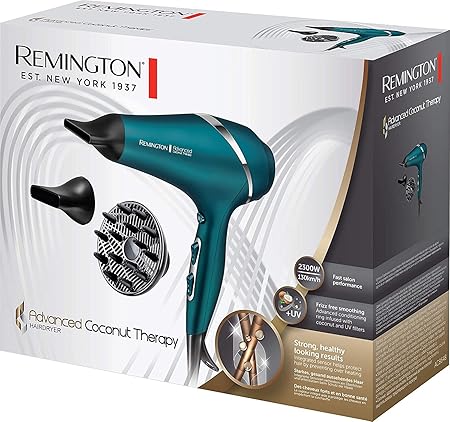 Remington Advanced Coconut Therapy Hairdryer
