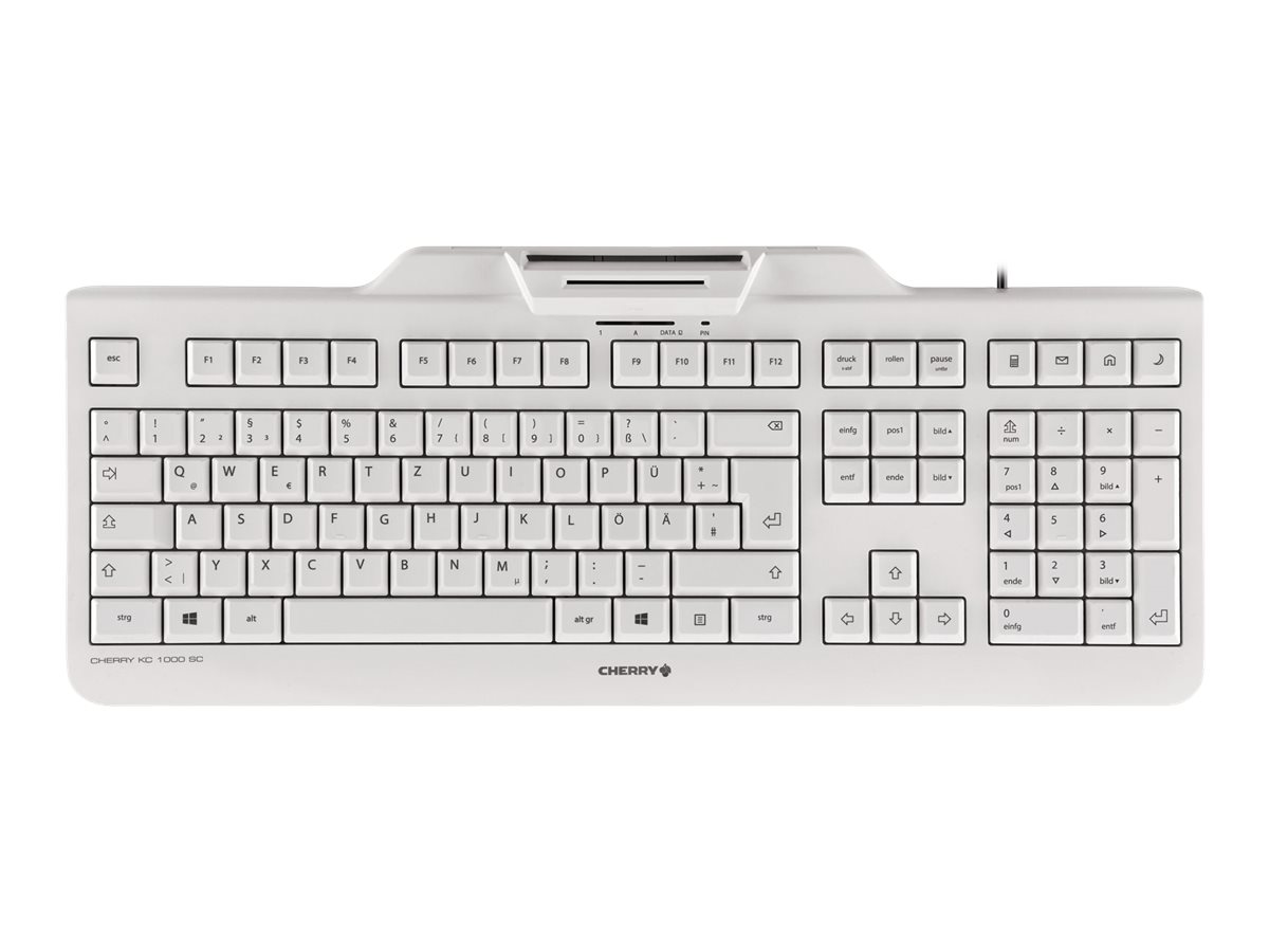 CHERRY KC1000 SC TASTATUR QWERTZ DE CHERRY KC1000 SC TASTATUR QWERTZ DE