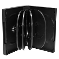 MediaRange BOX35-10 CD-Hülle DVD-Hülle 10 Disks Schwarz