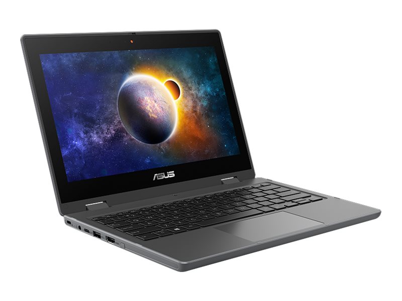 ASUS BR1100FKA-BP0491RA - Flip-Design - Intel Pentium Silver N6000 / 1.1 GHz - Windows 10 Pro National Academic - UHD Graphics - 4 GB RAM - 64 GB eMMC - 29.5 cm (11.6")