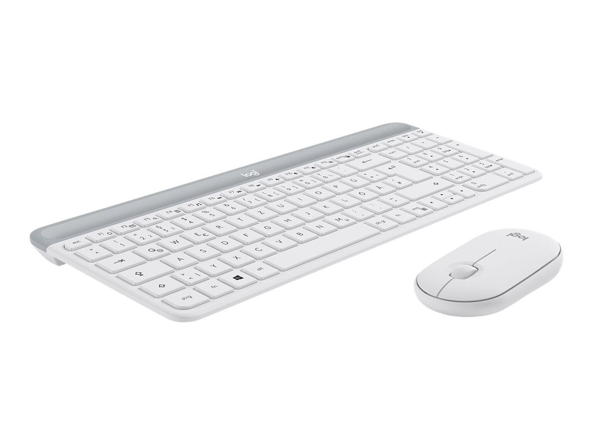 Logitech 920-009189 Tastatur Maus enthalten Universal RF Wireless QWERTZ Deutsch Weiß Logitech 920-009189 Tastatur Maus enthalten Universal RF Wireless QWERTZ Deutsch Weiß