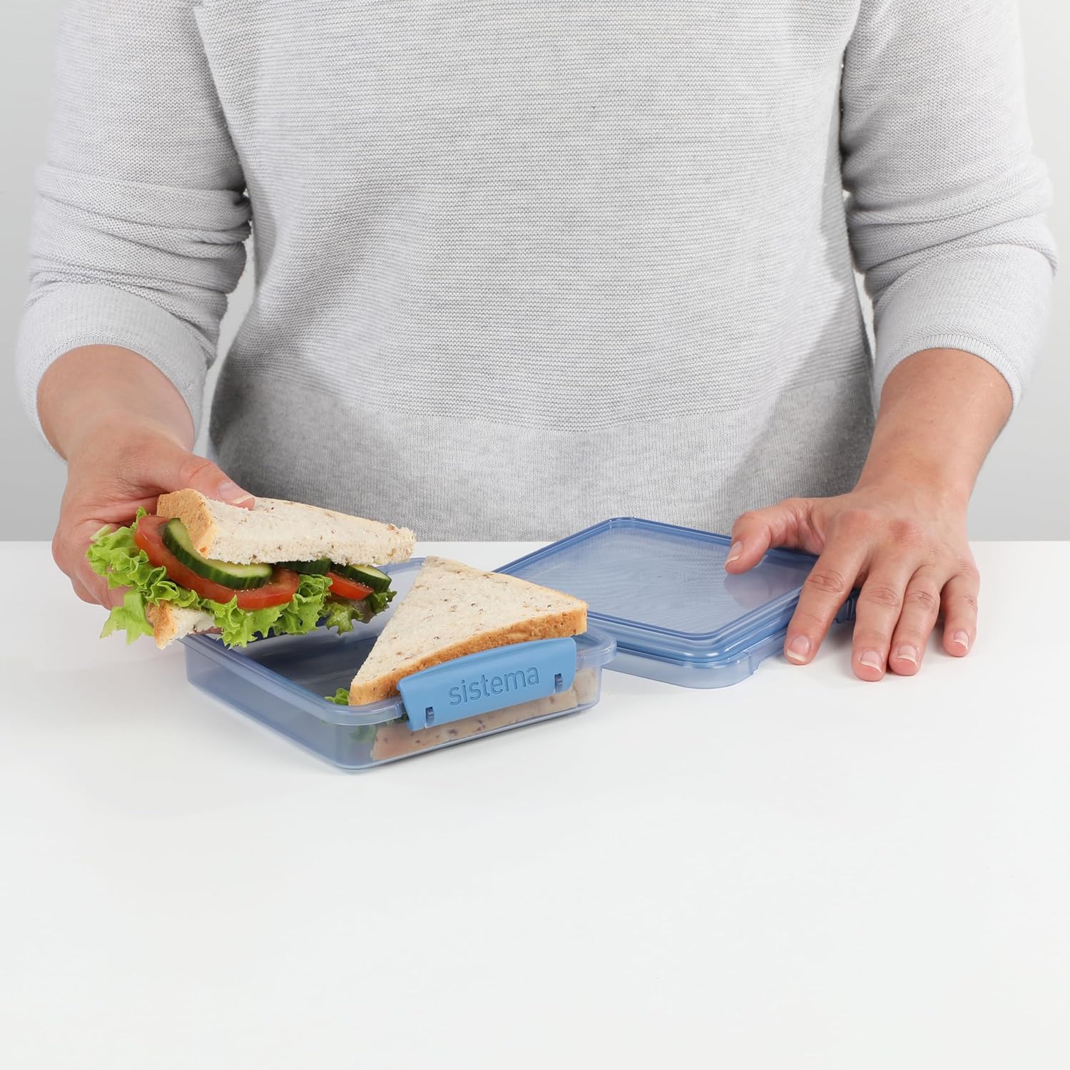 sistema Sandwich-Box 450 ml 1 Stück sistema Sandwich-Box 450 ml 1 Stück