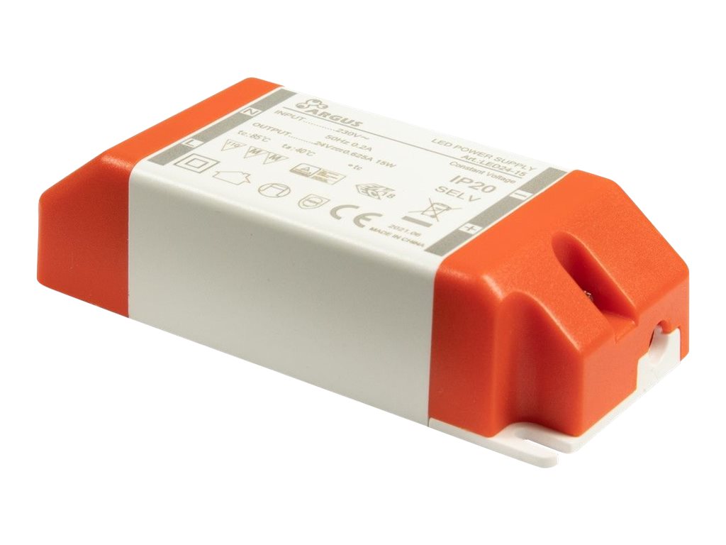 Inter-Tech LED Trafo  LED24-15 15W, 24V,  625mA, IP20 retail