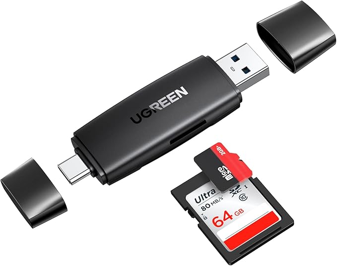 UGREEN Multifunction Card Reader Black