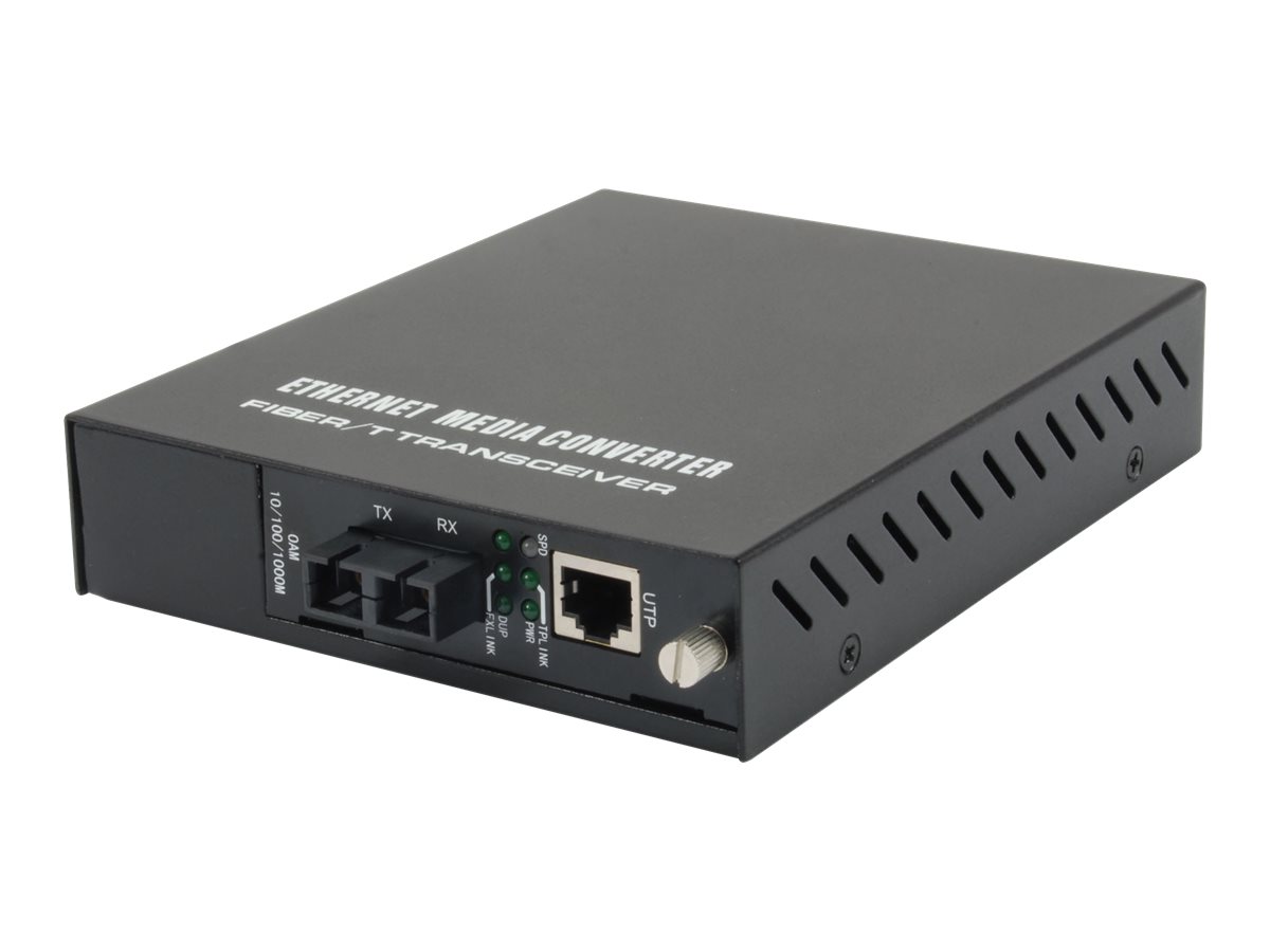 LevelOne GVM-1101 Netzwerk Medienkonverter 1000 Mbit/s 850 nm Multi-Modus Schwarz