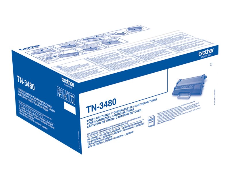 Brother TN-3480 Tonerkartusche 1 Stück(e) Original Schwarz