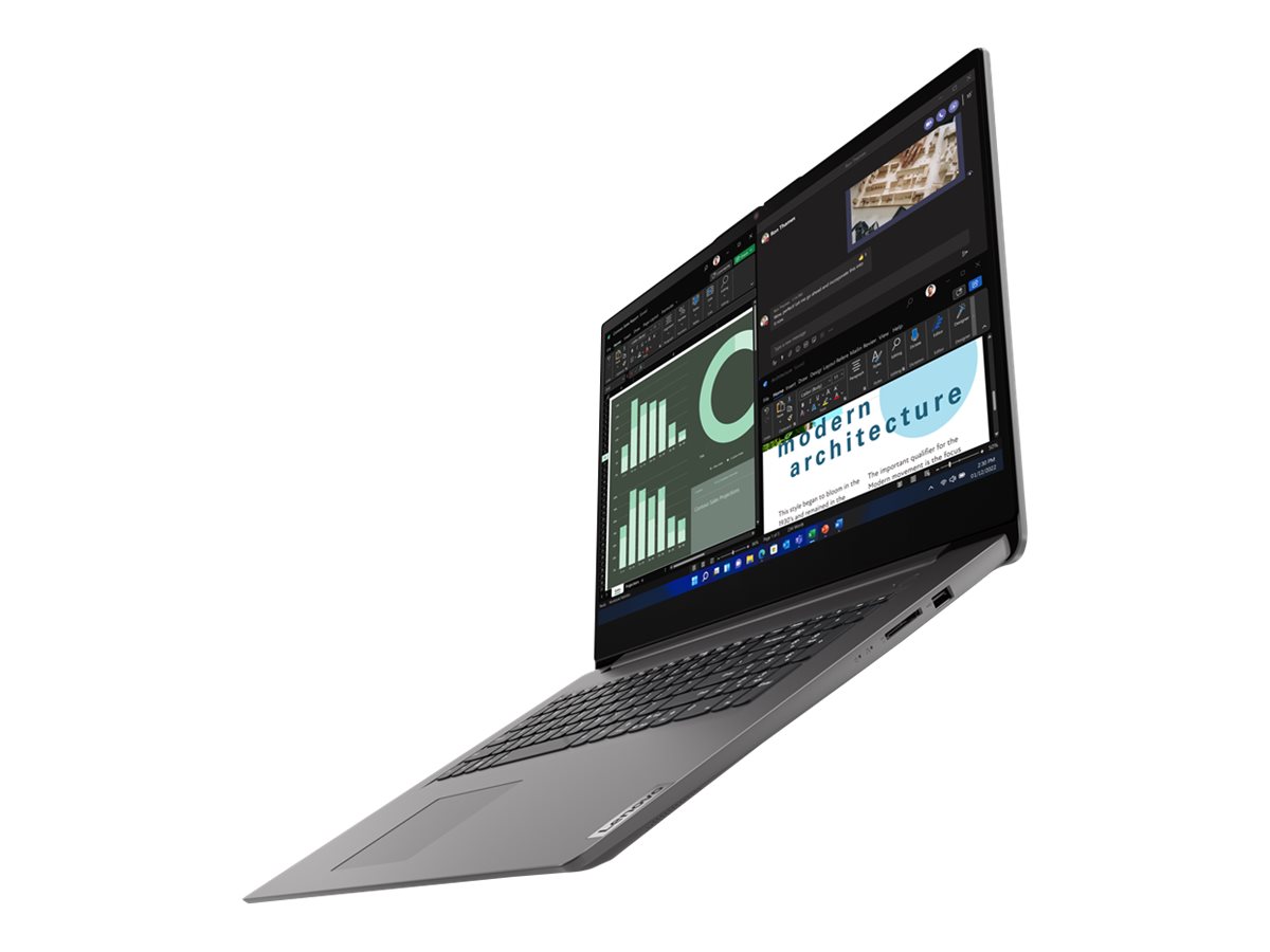 Lenovo V17 G3 IAP 82U1 - Intel Core i3 1215U / 1.2 GHz - Win 11 Pro - UHD Graphics - 16 GB RAM - 512 GB SSD NVMe - 43.9 cm (17.3")