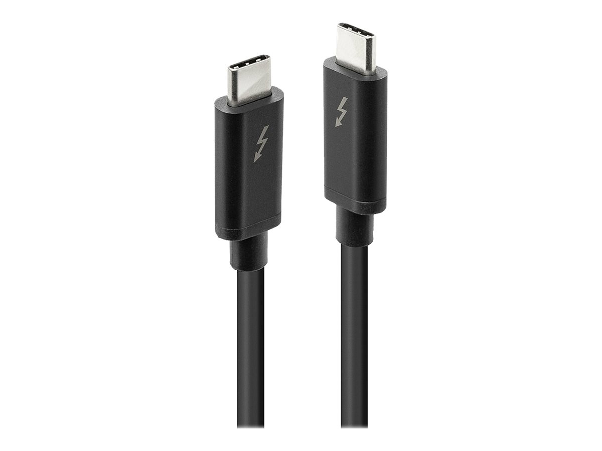 Lindy 41557 Thunderbolt-Kabel 2 m 20 Gbit/s Schwarz