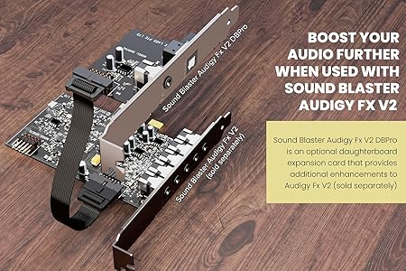 Creative Sound Blaster Audigy FX V2 DBPro Add-On, DSD256