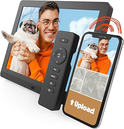 Pix-Star Digitaler Bilderrahmen 10" /1xUSB/Black