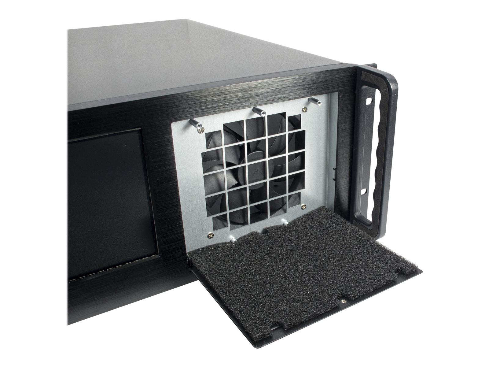 Inter-Tech 4U-4460 TFT Rack Schwarz