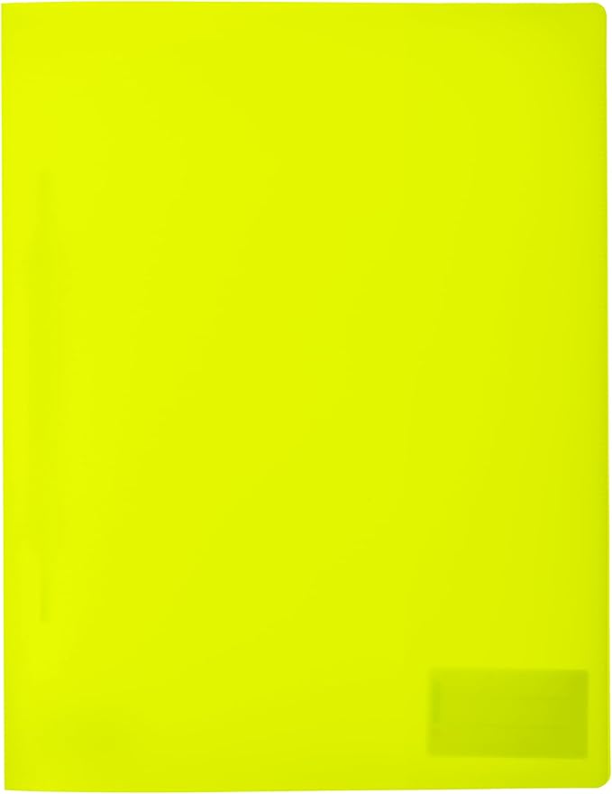 HERMA Schnellhefter A4 neon gelb Polypropylen 3St.