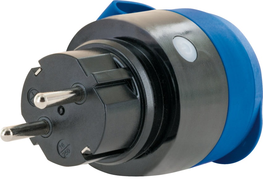 Schwaiger Steckdosenadapter IP44 WiFi mit Messfunktion
