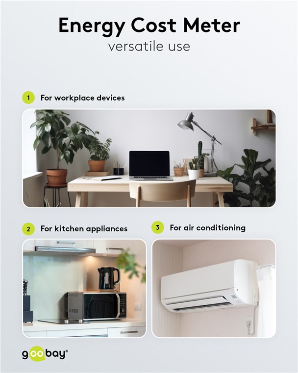 Digitales Energiekostenmessgerät Basic