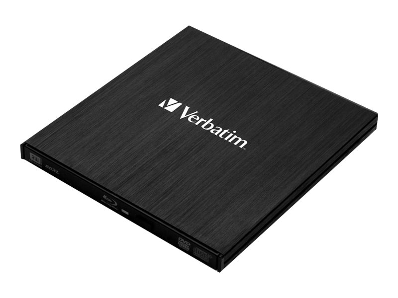 Verbatim External Slimline Optisches Laufwerk Blu-Ray RW Schwarz