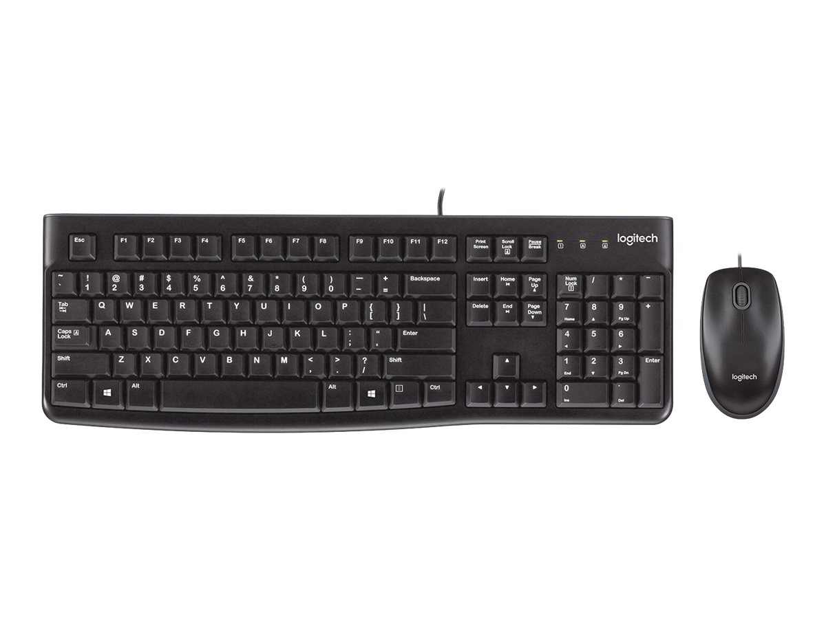 LOGITECH MK120 TASTATUR+MAUS QWERTZ DE
