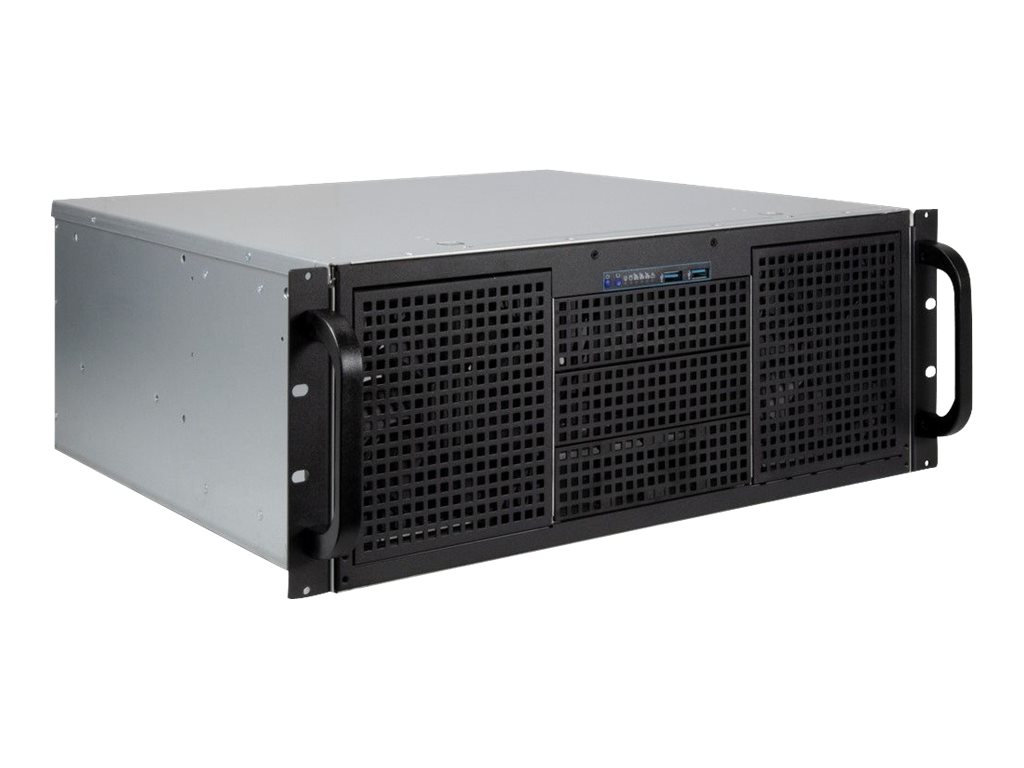 Inter-Tech 4U 40240 Rack Schwarz, Grau
