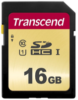 Transcend SDHC 500S         16GB Class 10 UHS-I U1 V30