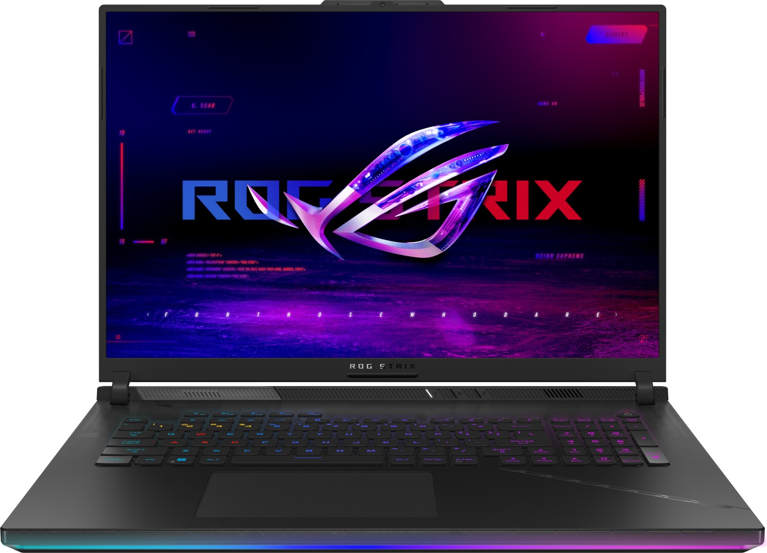 ASUS ROG Strix SCAR 18 G834JY-N6044W i9-13980HX/64GB/2x2TB W11H 18"