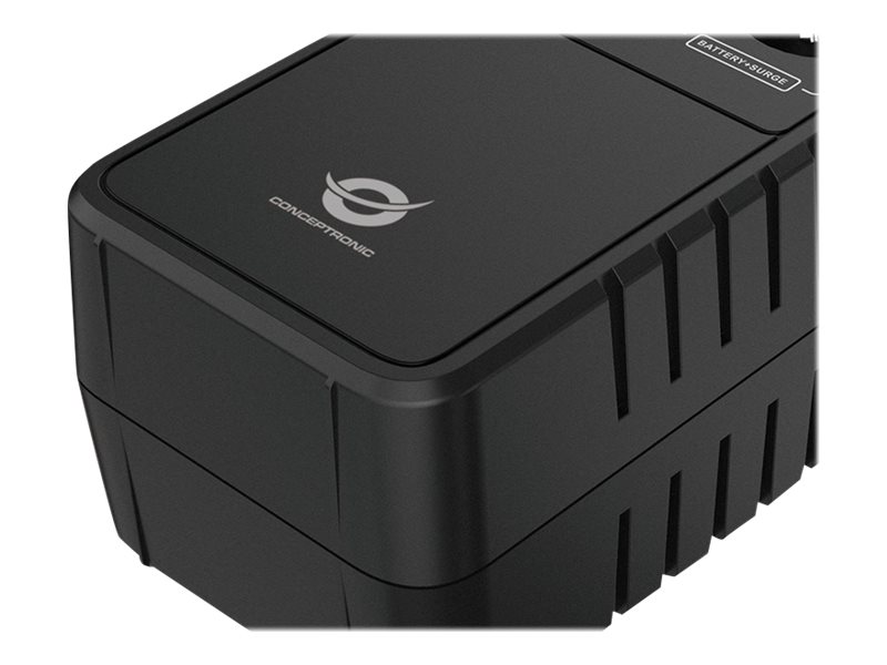 Conceptronic ZEUS05E Unterbrechungsfreie Stromversorgung (USV) Standby (Offline) 0,65 kVA 360 W 6 AC-Ausgänge