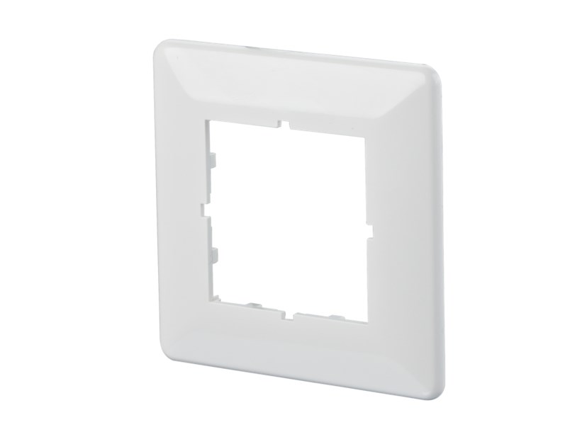 METZ CONNECT Abdeckplatte 80 x 80 mm reinweiß, E-DAT C6