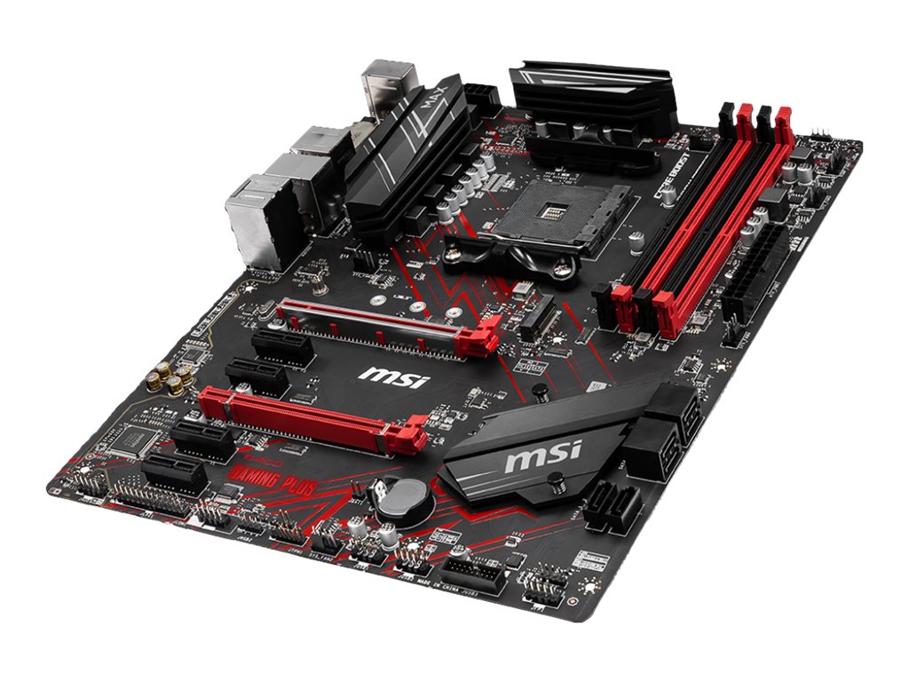 MSI B450 GAMING PLUS MAX - Motherboard - ATX - Socket AM4 - AMD B450 Chipsatz - USB 3.1 Gen 1, USB 3.1 Gen 2 - Gigabit LAN - Onboard-Grafik (CPU erforderlich)