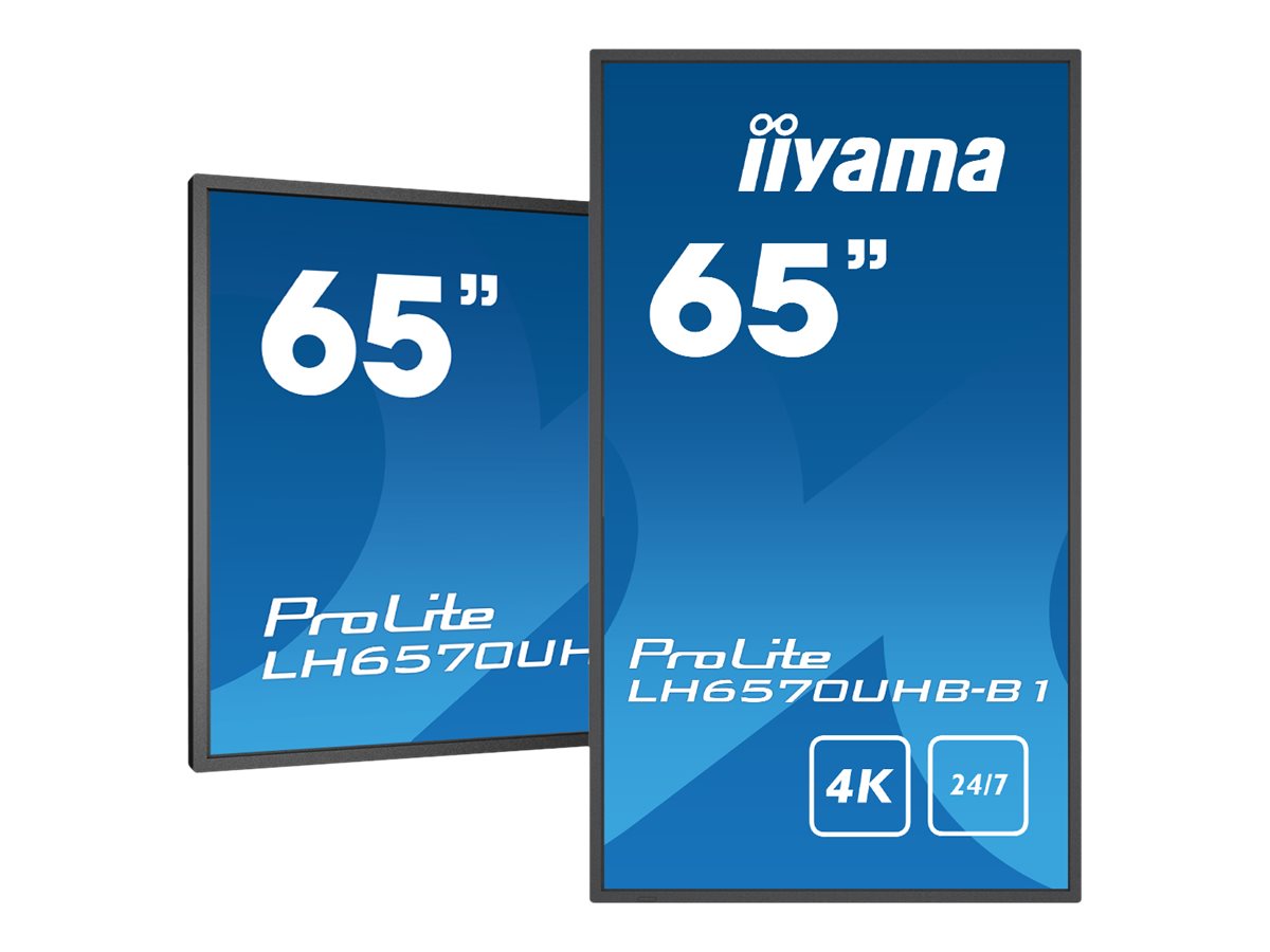 Iiyama ProLite LH6570UHB-B1 - 165 cm (65") Diagonalklasse (164 cm (64.5") Iiyama ProLite LH6570UHB-B1 - 165 cm (65") Diagonalklasse (164 cm (64.5")