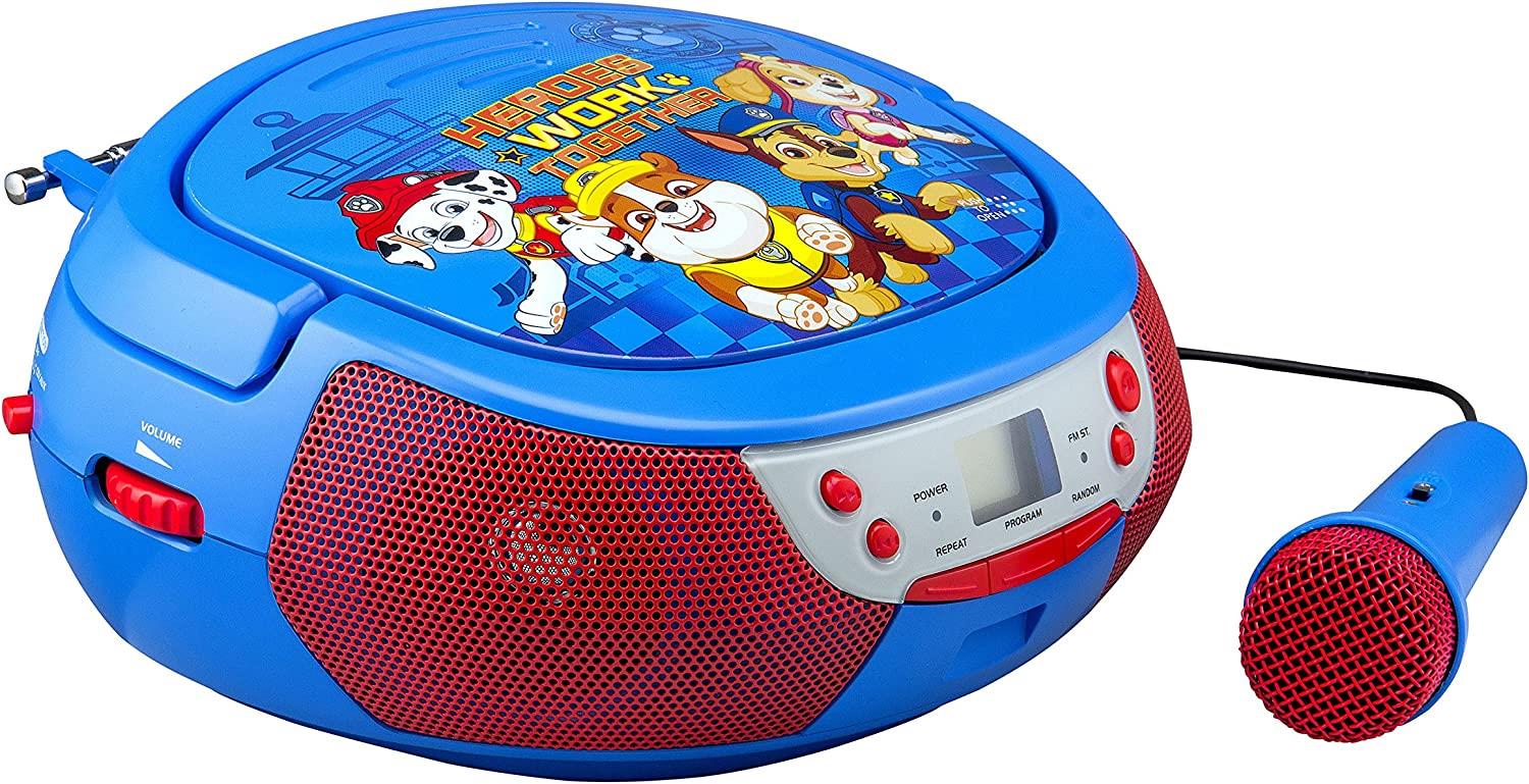 eKids PW-430 Boombox Patrol blau
