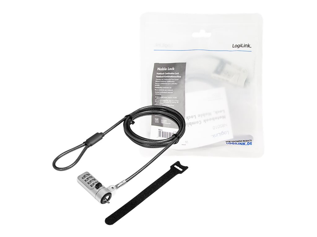 LogiLink Noble Lock - Sicherheitskabelschloss