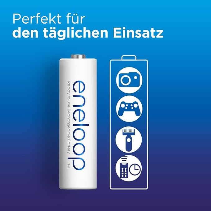 eneloop Panasonic Akku BK-4MCDE/2BE AAA 800mAh 2St. eneloop Panasonic Akku BK-4MCDE/2BE AAA 800mAh 2St.