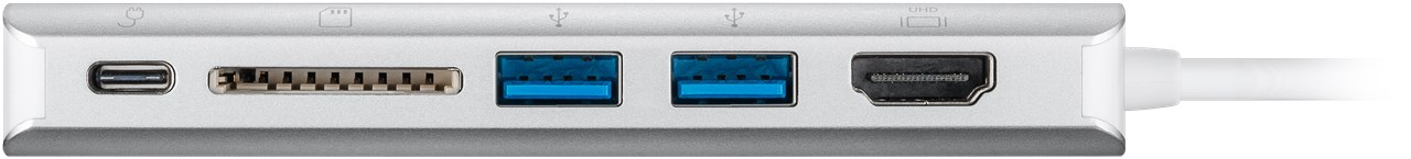 Wentronic goobay - Dockingstation - USB-C - HDMI - 10Mb Wentronic goobay - Dockingstation - USB-C - HDMI - 10Mb