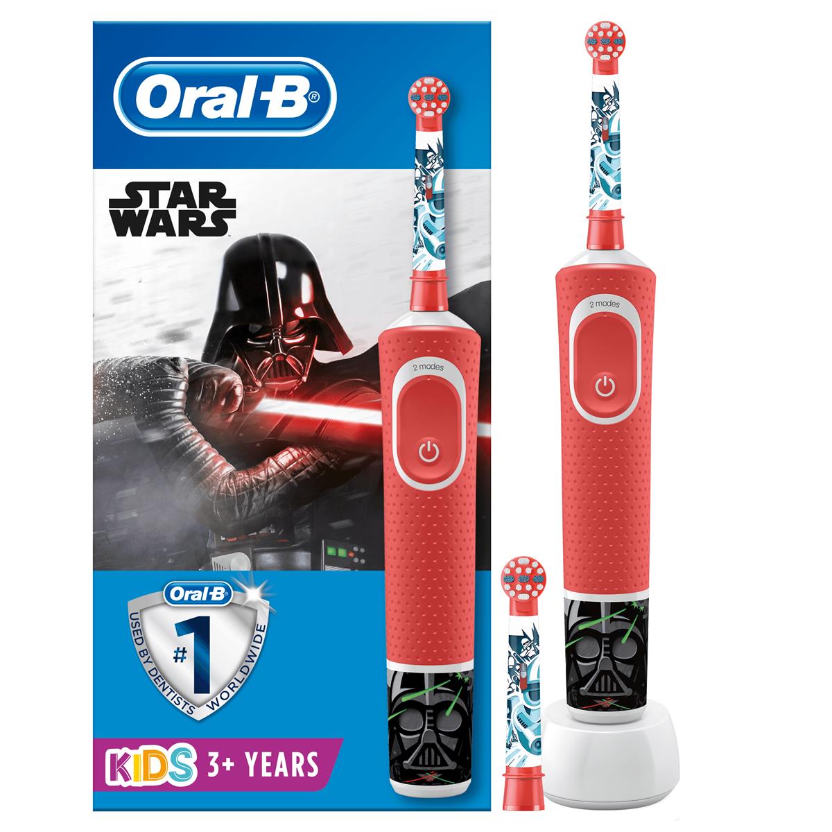 Oral-B 80324392 Elektrische Zahnbürste Kind Rot