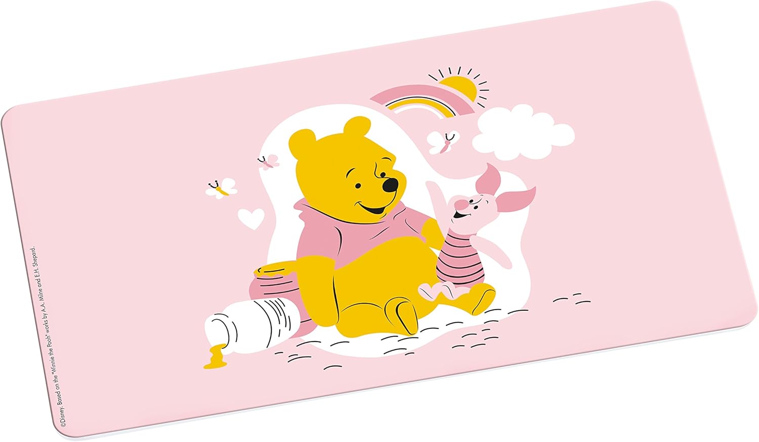 Disney Winnie the Pooh - Brettchen - friendlier with two - 23,5 x 14 cm