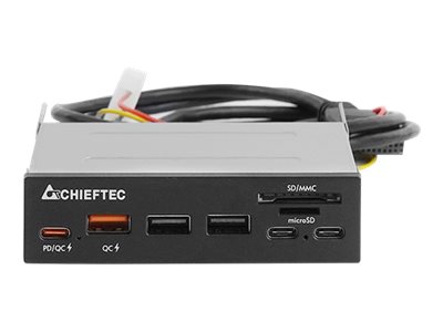 Chieftec CRD-908H Kartenleser USB 3.2 Gen 1 (3.1 Gen 1) Eingebaut Schwarz