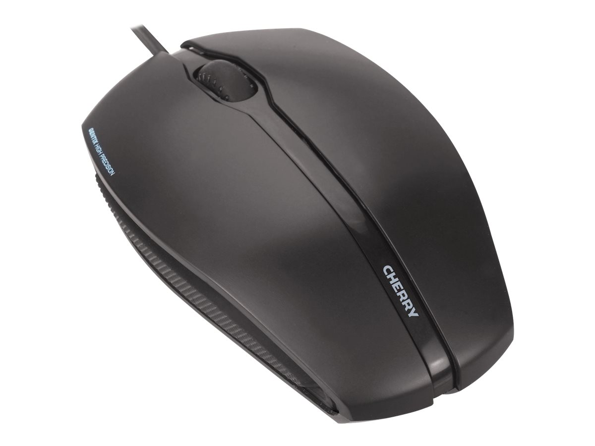 CHERRY GENTIX Kabelgebundene Maus, Schwarz, USB