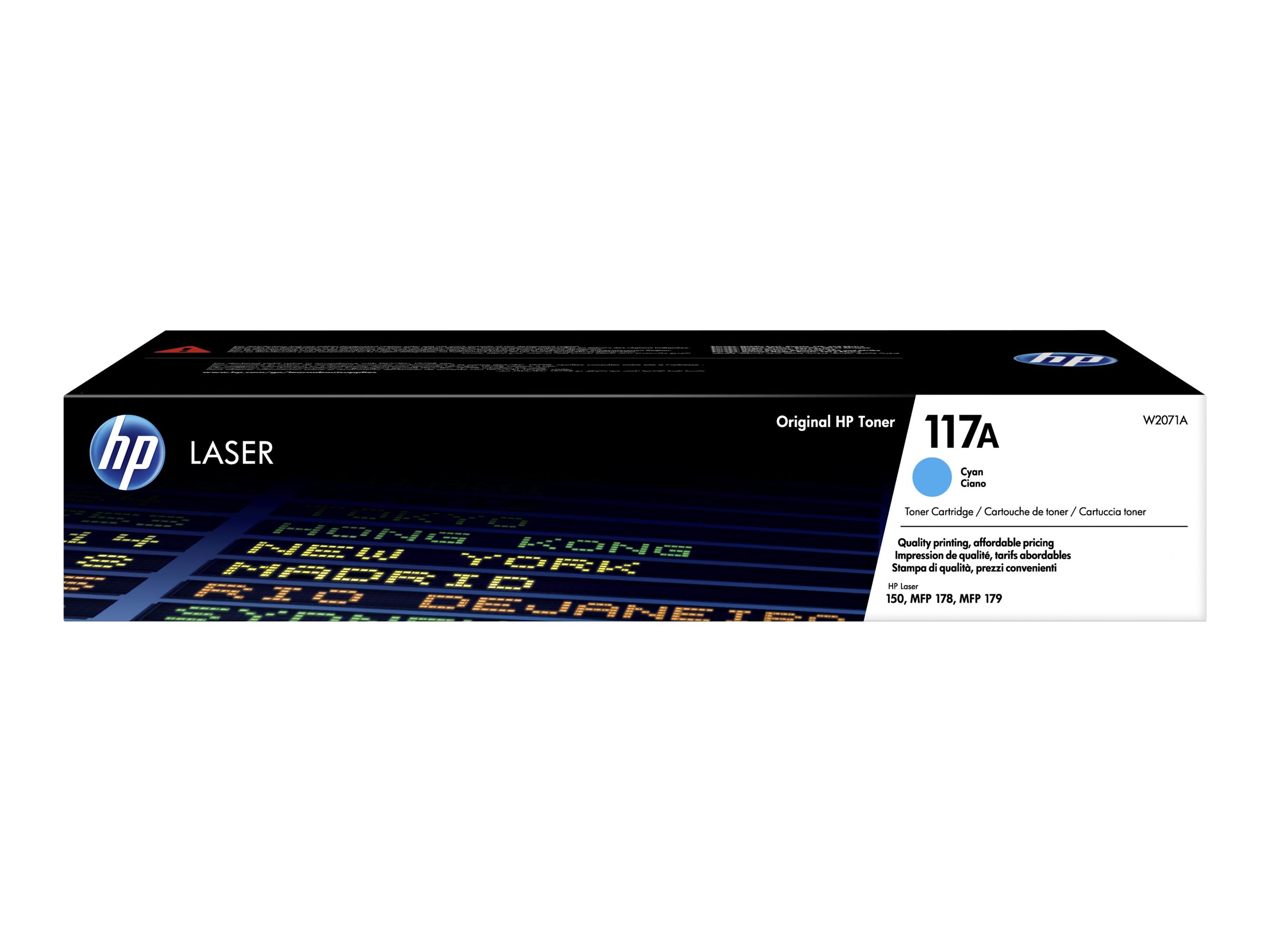 HP 117A Cyan Original Laser Tonerkartusche