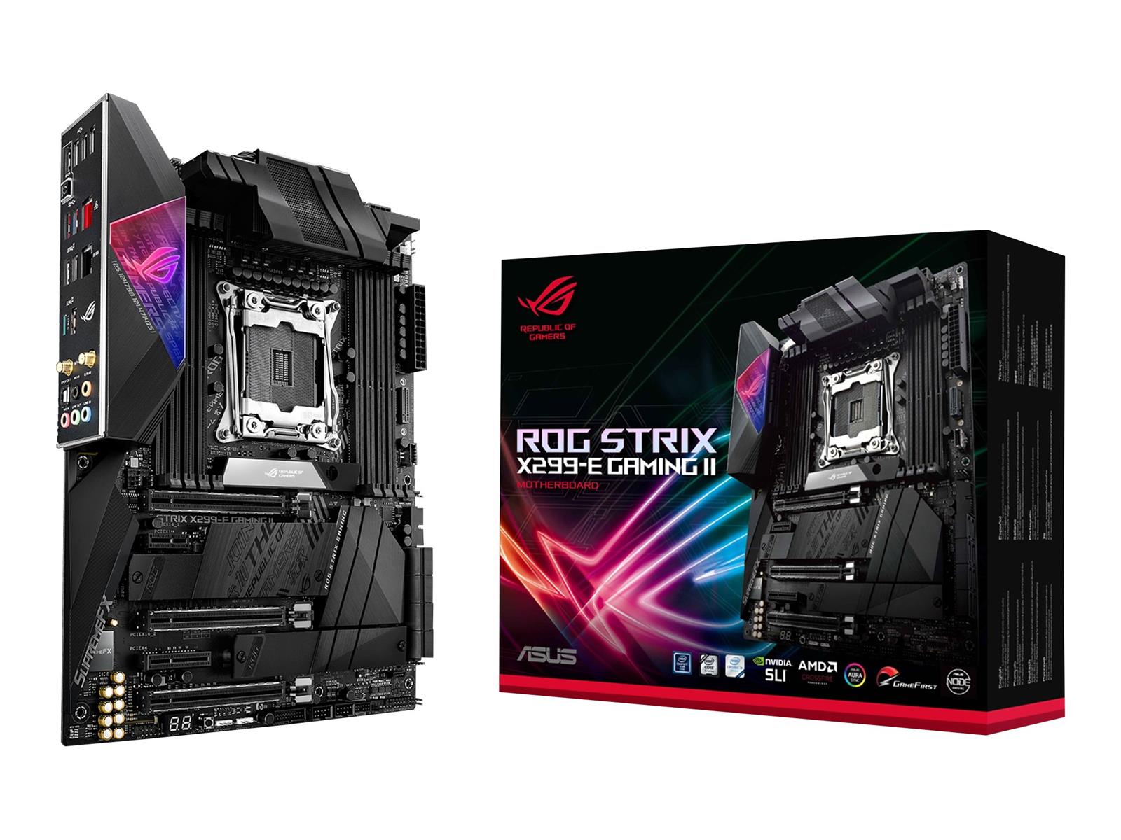 ASUS ROG Strix X299-E Gaming II Intel® X299 LGA 2066 (Socket R4) ATX