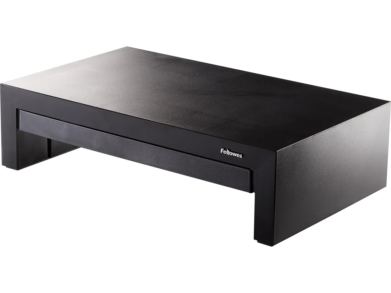 Fellowes Designer Suites 53,3 cm (21") Tisch/Bank Schwarz, Perleffekt