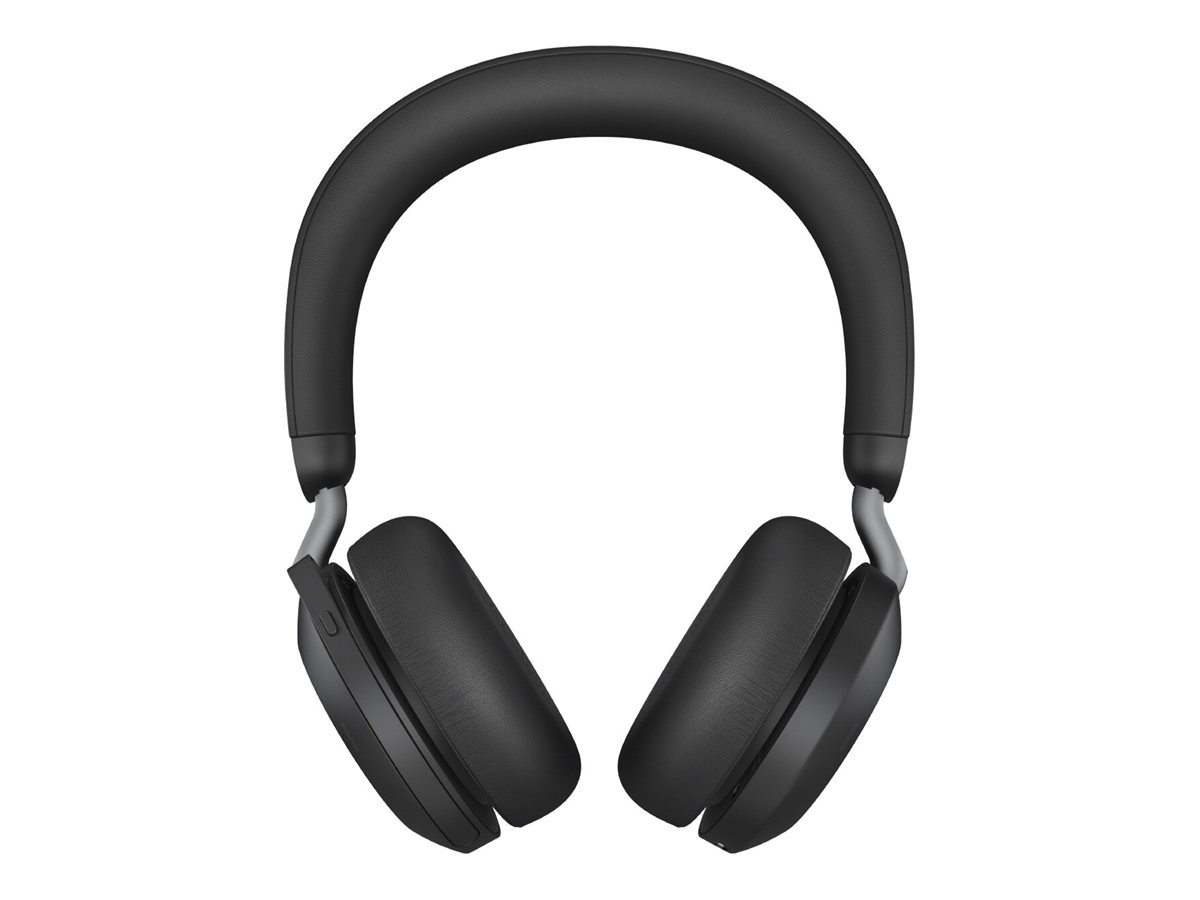Jabra Headset Evolve2 75 MS Duo, inkl. Link 380a & Ladestat. Jabra Headset Evolve2 75 MS Duo, inkl. Link 380a & Ladestat.