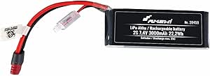 Amewi LiPo Akku 2S 7,4V 3000mAh 25C T-Stecker