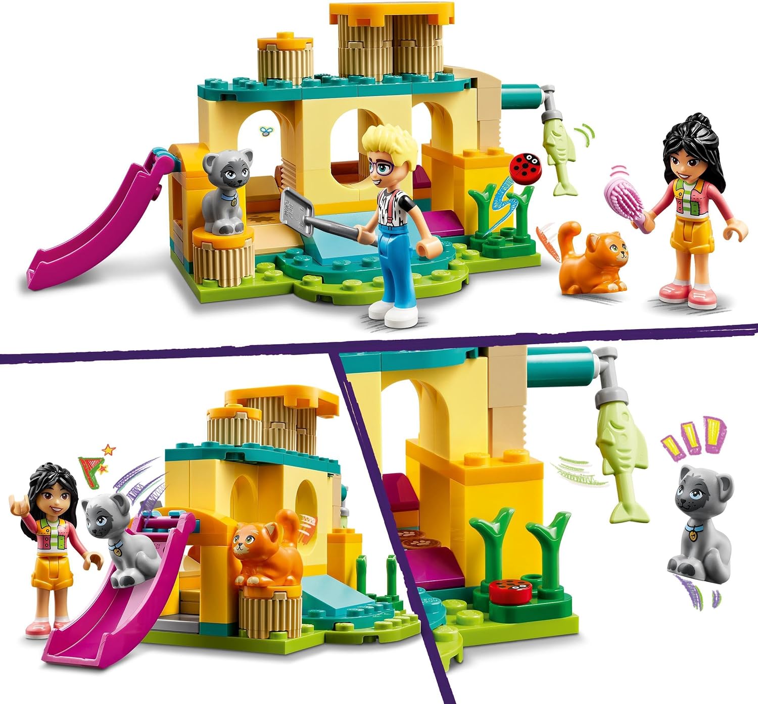 LEGO Friends Abenteuer auf dem Katzenspielplatz 42612 LEGO Friends Abenteuer auf dem Katzenspielplatz 42612