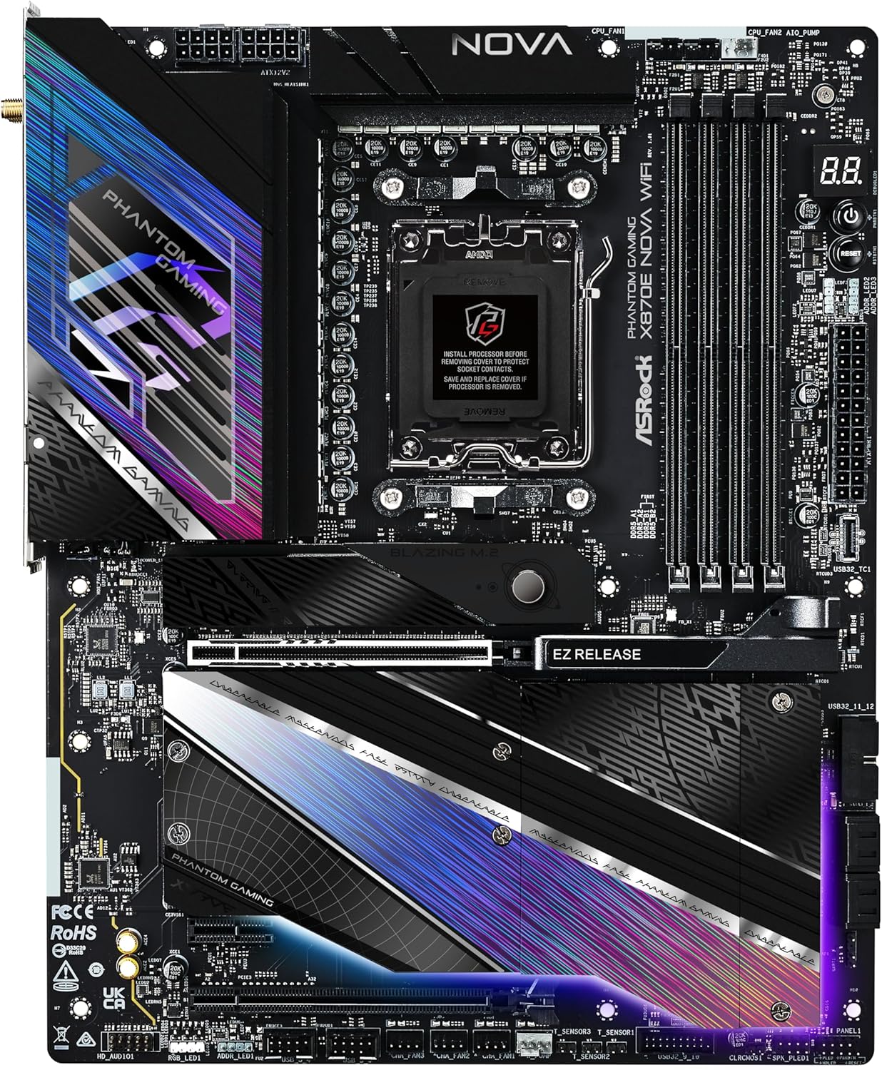 Asrock MK X870E NOVA WIFI AMD X870E Sockel AM5 ATX