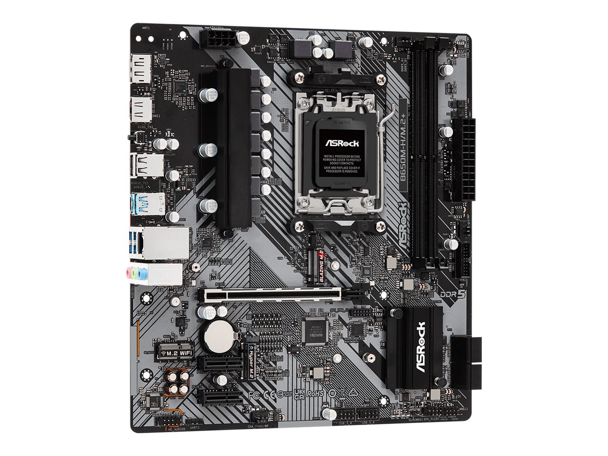 Asrock B650M-H/M.2+ AMD B650 Sockel AM5 micro ATX