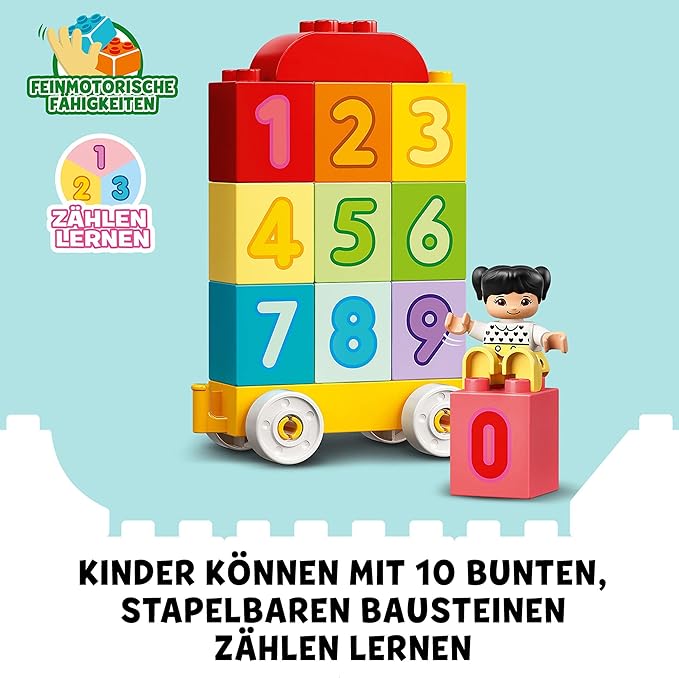 LEGO® DUPLO® 10954 - Zahlenzug - Zählen lernen (23 Teile) LEGO® DUPLO® 10954 - Zahlenzug - Zählen lernen (23 Teile)