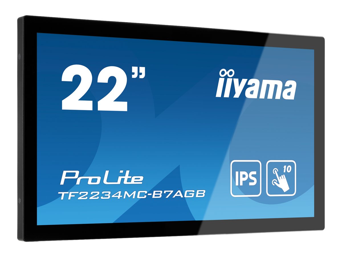 iiyama ProLite TF2234MC-B7AGB Computerbildschirm 54,6 cm (21.5") 1920 x 1080 Pixel Full HD LED Touchscreen Multi-Nutzer Schwarz iiyama ProLite TF2234MC-B7AGB Computerbildschirm 54,6 cm (21.5") 1920 x 1080 Pixel Full HD LED Touchscreen Multi-Nutzer Schwarz